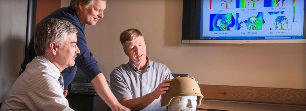 Supercomputer simulations improve helmets 