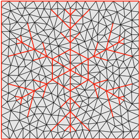 Efficient and Good Delaunay Meshes from Random Points