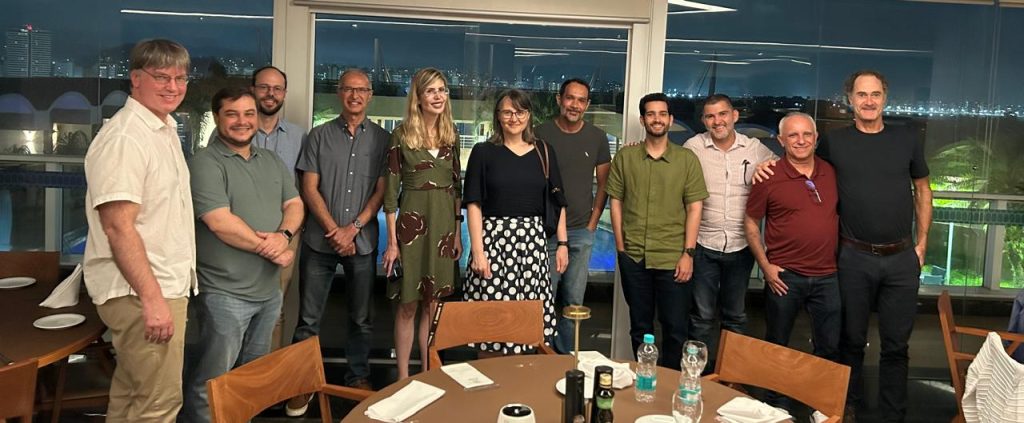 Dinner for CILAMCE 2025 invited plenary lecturers and organizers.