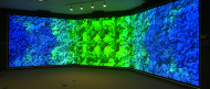 HPC Training RoomMultiple large, high-resolution screens allow students to easily view their own screens while simultaneously seeing instruction content of multiple types