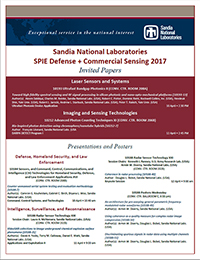SPIE Defense + Commercial Sensing, Anaheim, CA