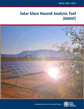 2013 Solar Glare Hazard Analysis Tool (SGHAT) publication snapshot