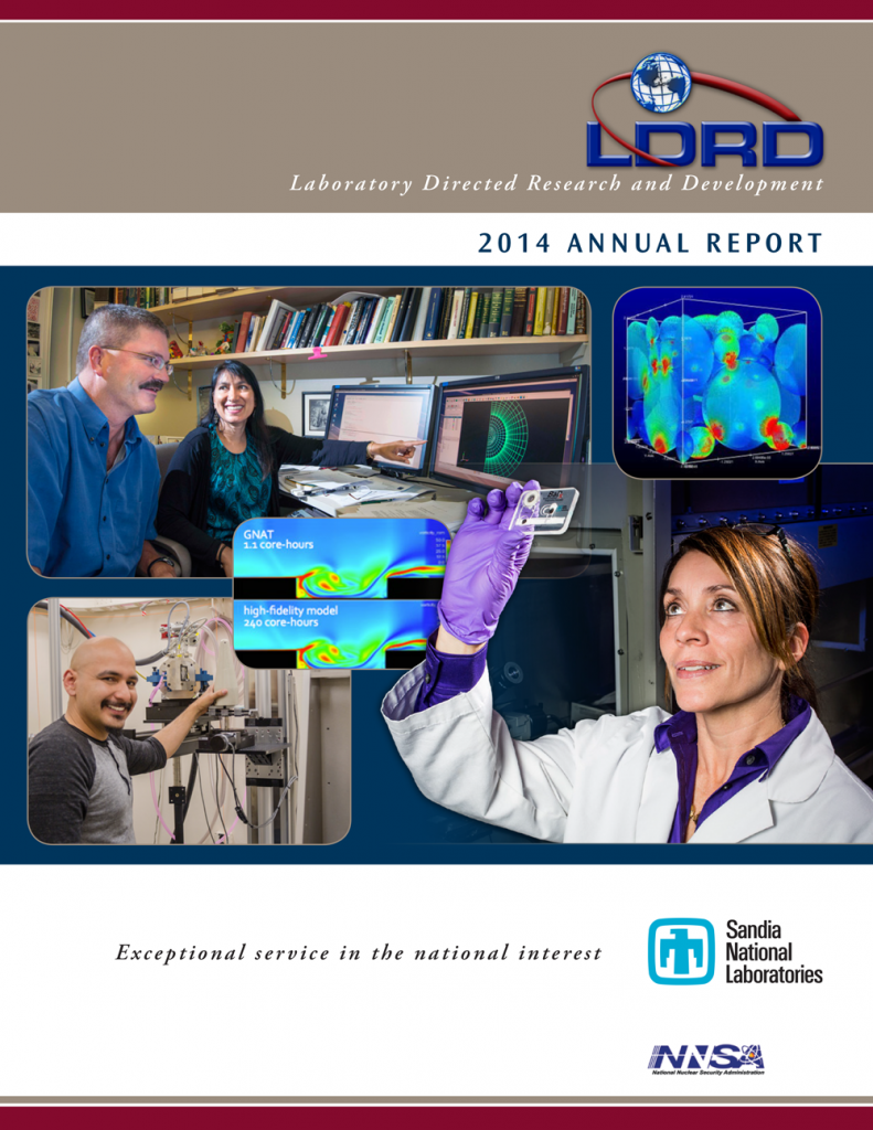 2014 LDRD annual report cover