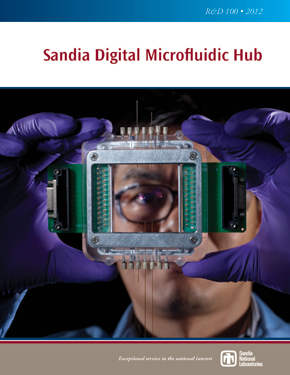 Sandia Digital Microfluidic Hub publication snapshot 2012