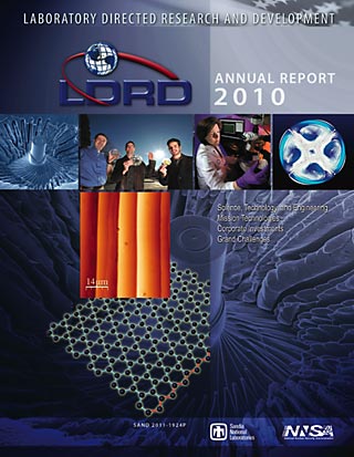 2010 LDRD annual report cover