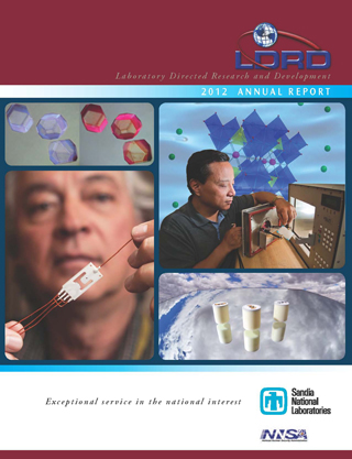 2012 LDRD annual report cover