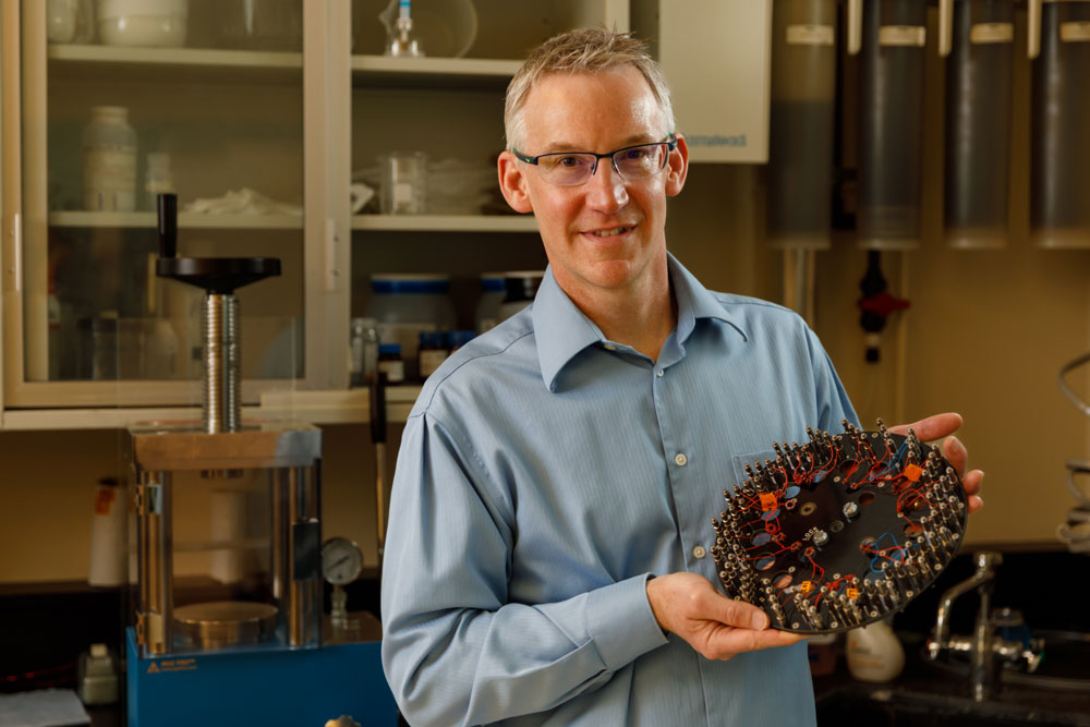 Sandia National Laboratories researcher Todd Monson, along with co-developers at the University of California, Irvine, won an R&D 100 award for Iron Nitride Soft Magnetics