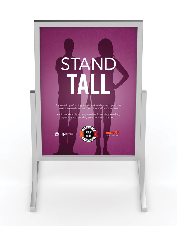 safety campaign poster