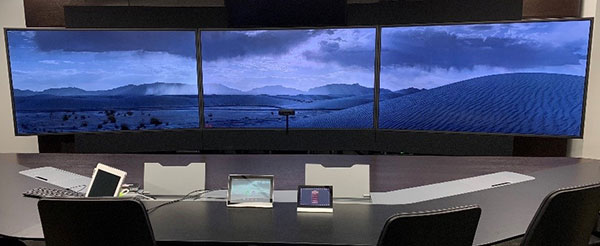 Immersive conference room