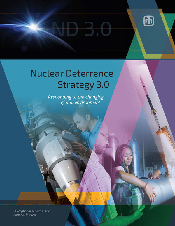 cover of nuclear deterrence strategy document