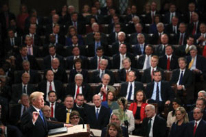 Trump speaks at State of the Union