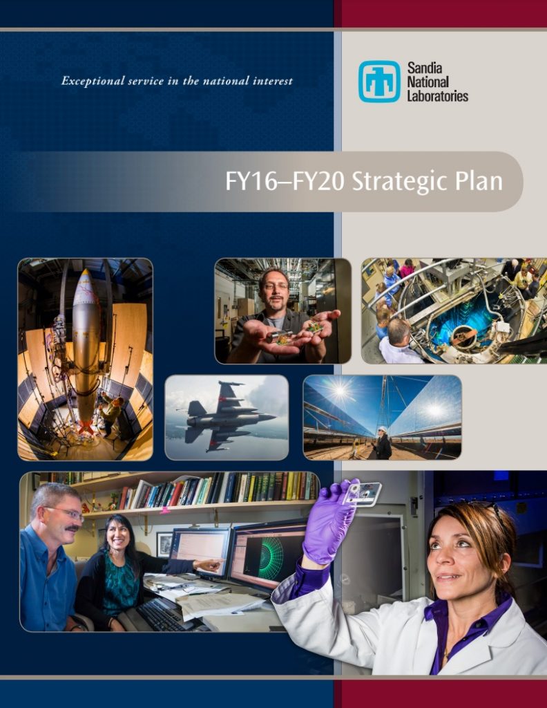 Sandia 2016 Strategic Plan