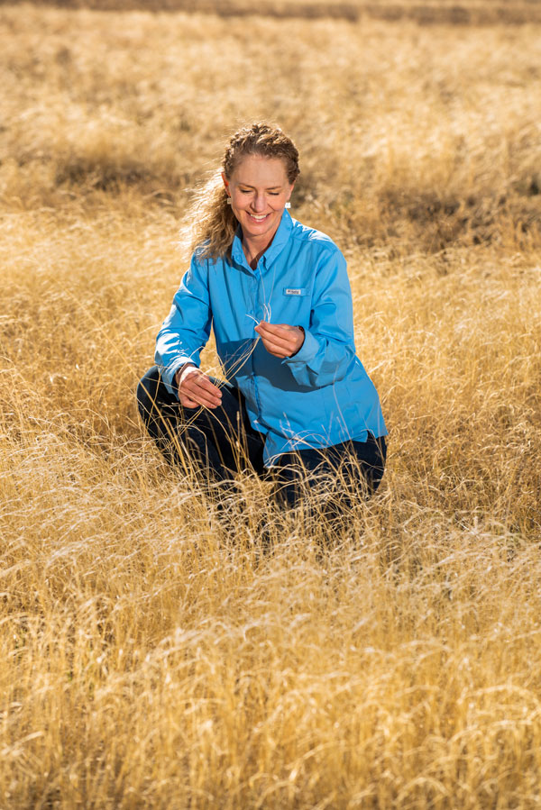 Sandia ecologist Jennifer Payne