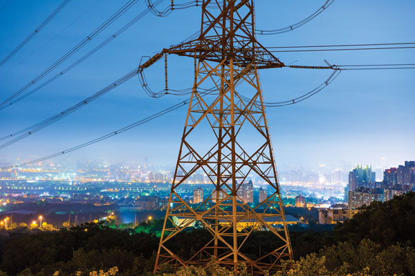 High voltage tower