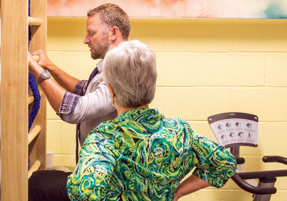 SANDIA EXERCISE PHYSIOLOGIST Jon Pier (3334) says research supports the idea that short breaks throughout the day can aid in recovering posture, restoring energy, improving focus, and managing stress.
