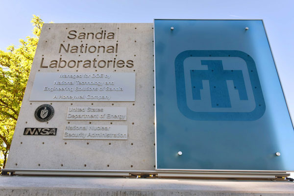 Sandia National Laboratories sign