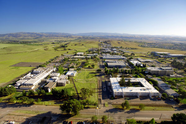 Sandia California site aerial photo