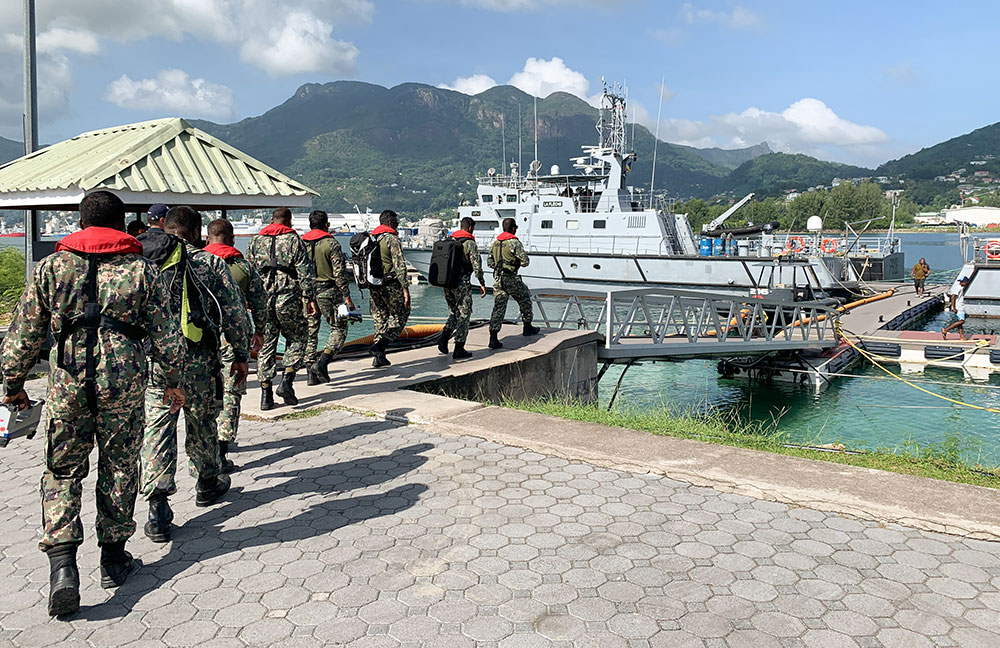 Delivering integrated maritime radiation detection training with the United Nations Office on Drugs and Crime.