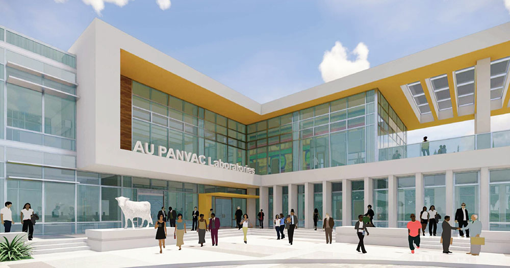 Plan for a new Pan-African Veterinary Vaccine Centre of the African Union lab and training facility.