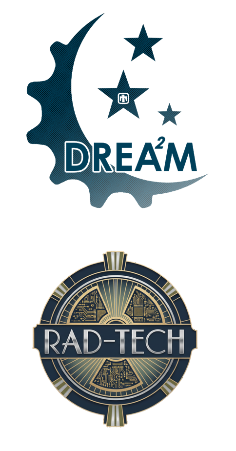 DREA<sup>2</sup>M and RAD-TECH logos
