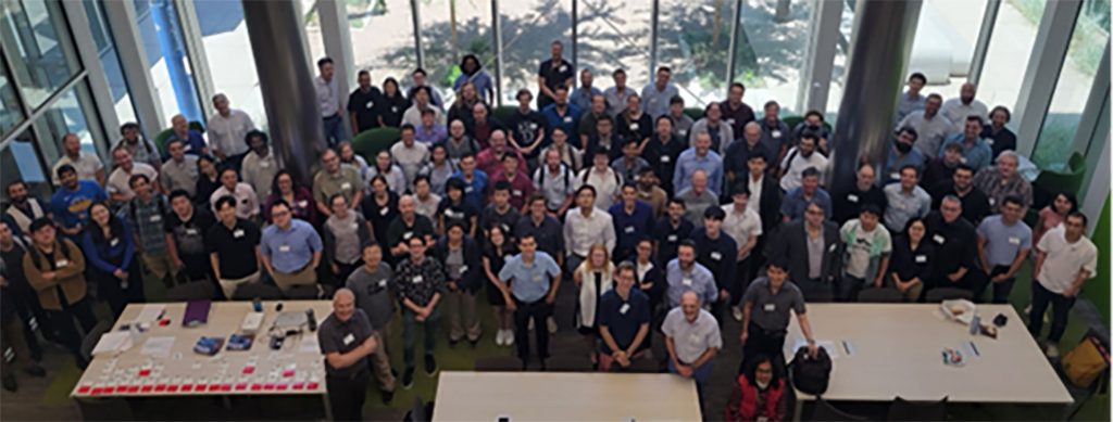 Quantum Systems Accelerator personnel meet at the University of New Mexico in Albuquerque.