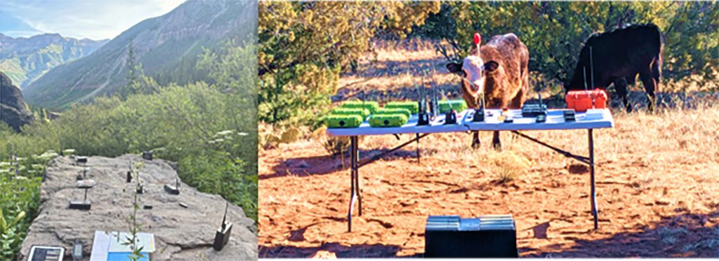 Multimission RF Tags being demonstrated in real environments.