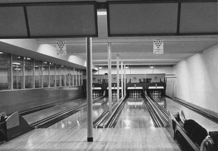 Coronado Club bowlling alley 1965