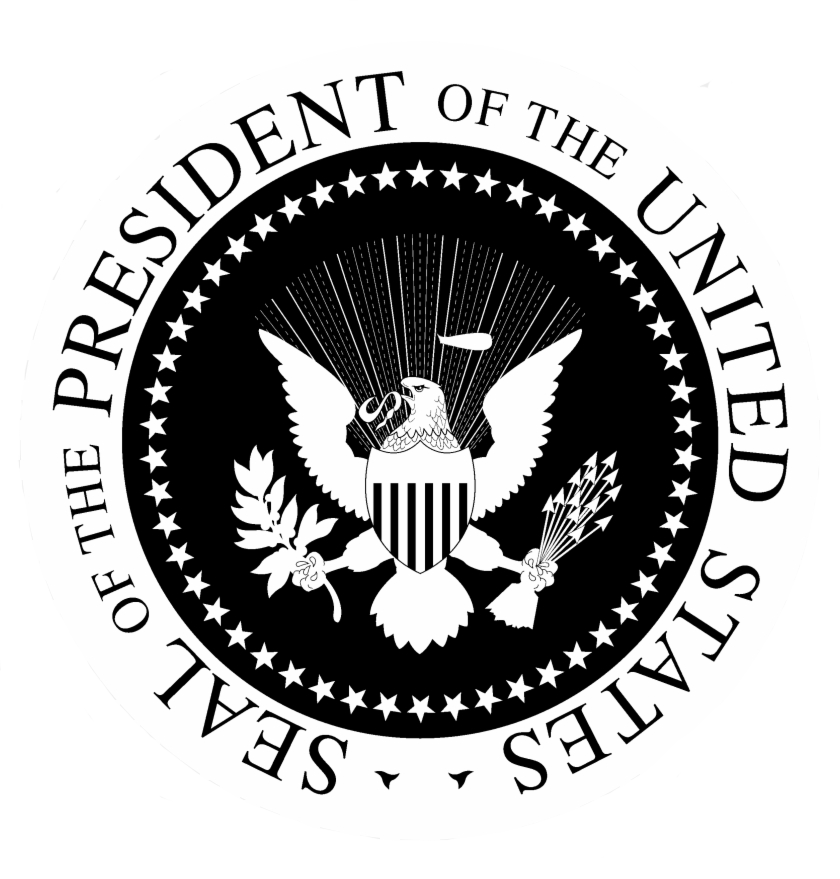 Image of seal-of-the-president-us-logo-black-and