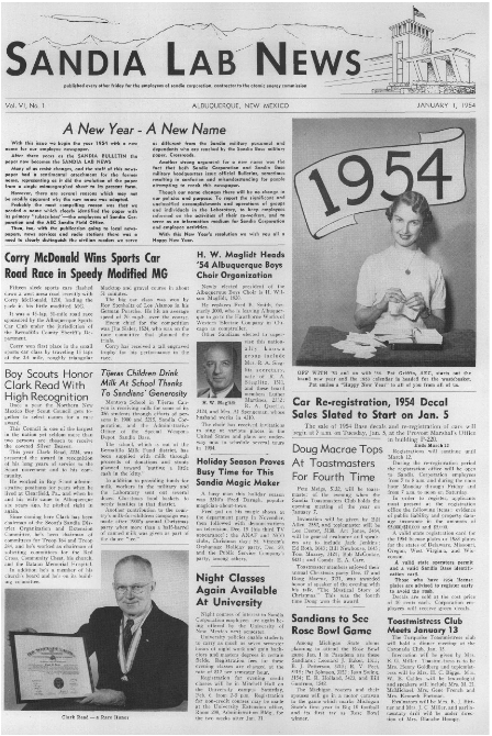 Image of 1954_FirstIssueLabNews_01-01-54