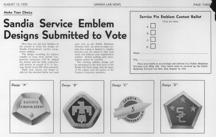Proposed service pin designs