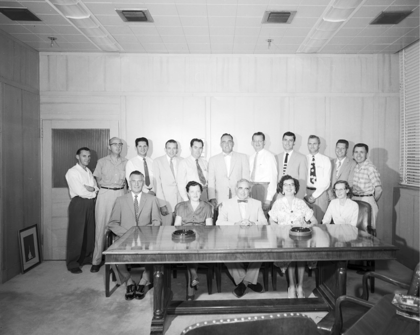 First recipients of 10-year service awards