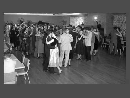 Dancers enjoying the Coronado Club Ballroom, 1950