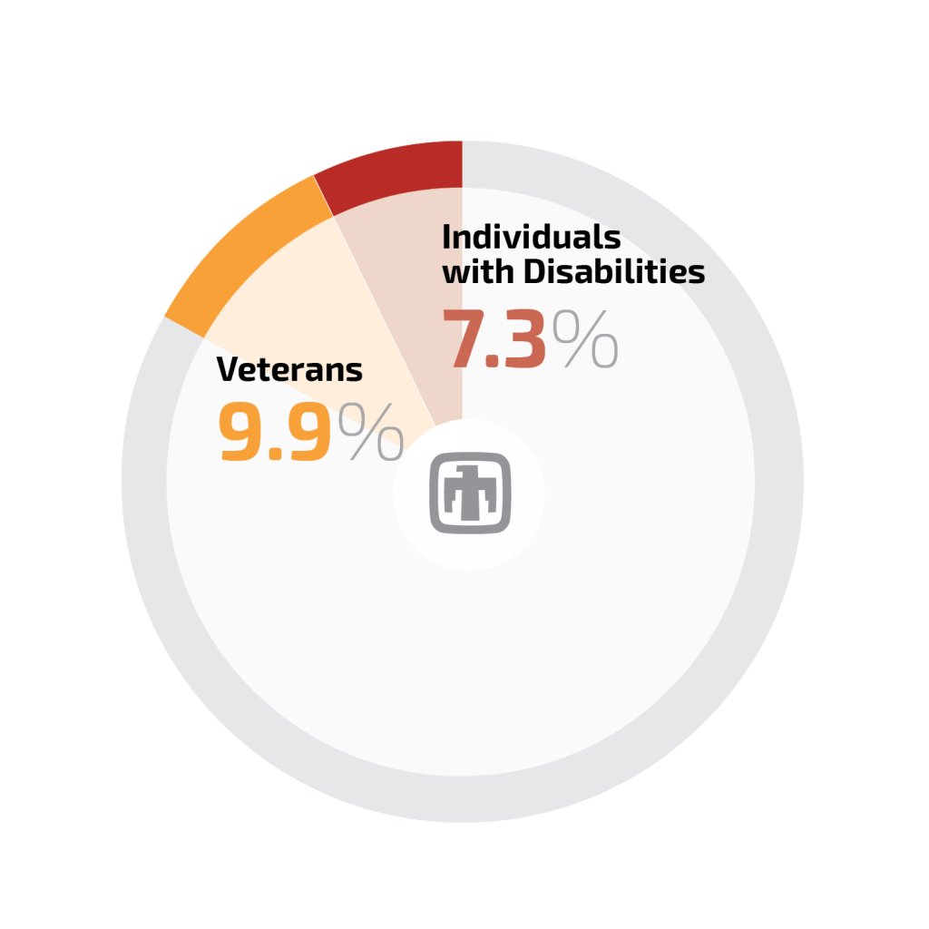 veterans and individuals with disabilities chart
