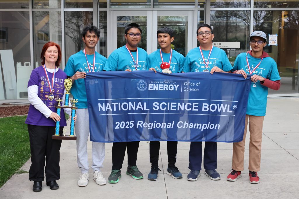 2025 California Regional Science Bowl High School Winners: Mission San Jose High School, Fremont, CA