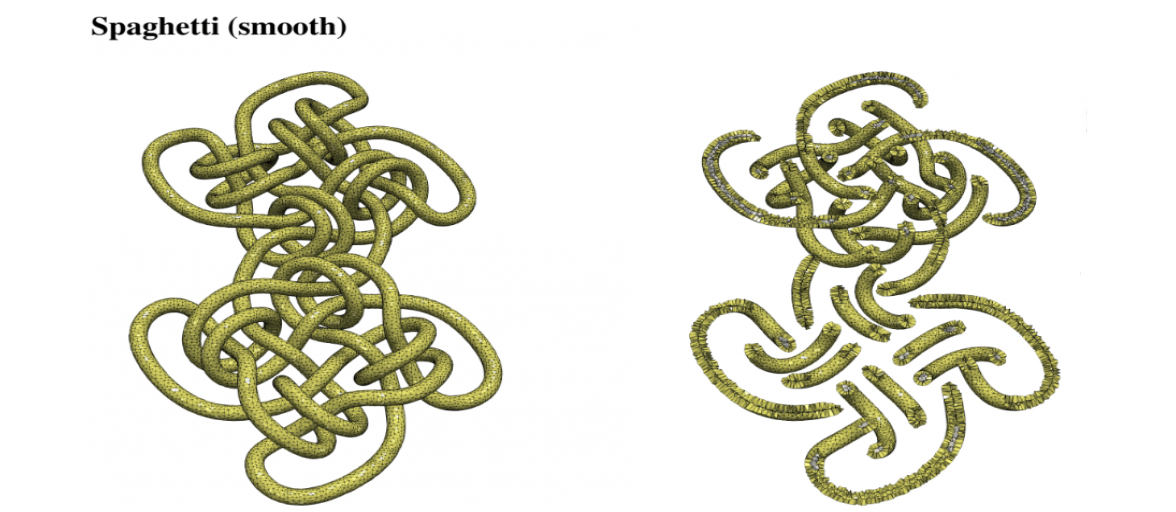 3D Rendering of spaghetti