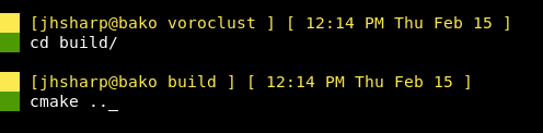 run cmake to build