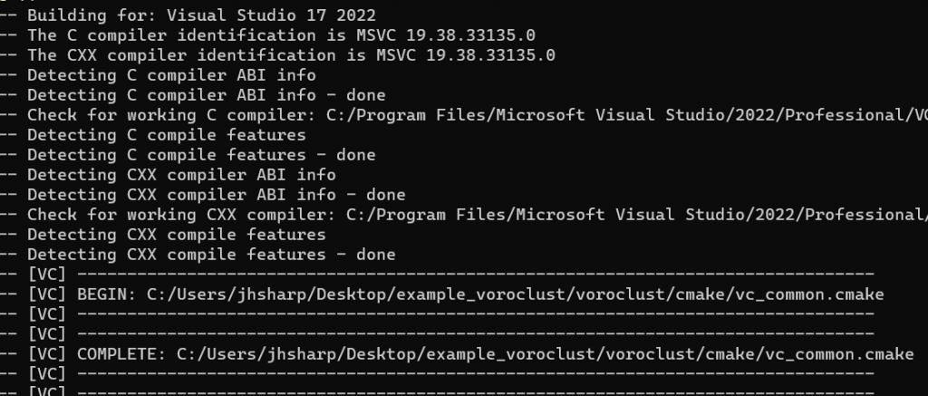 Image of powershell-cmake