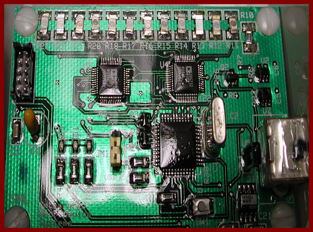 Image of line-of-corrosion-sensors