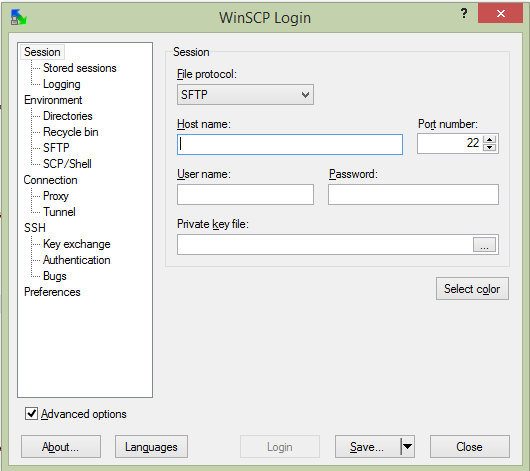 Image of winscp