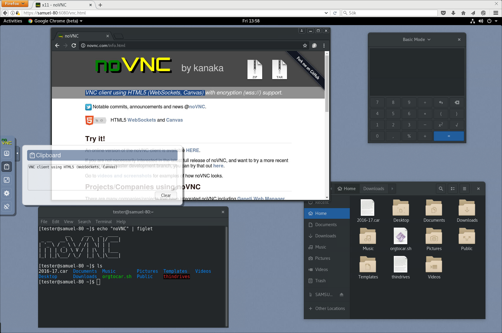 Image of noVNC-5-clipboard