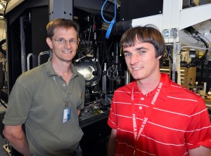 WDTS intern Christopher Nilsen has been working with mentor Dr. Charles Mueller on a project that examined fuel injection through a duct to reduce soot emissions from compression ignition engines. 