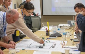 Image of a tabletop exercise.