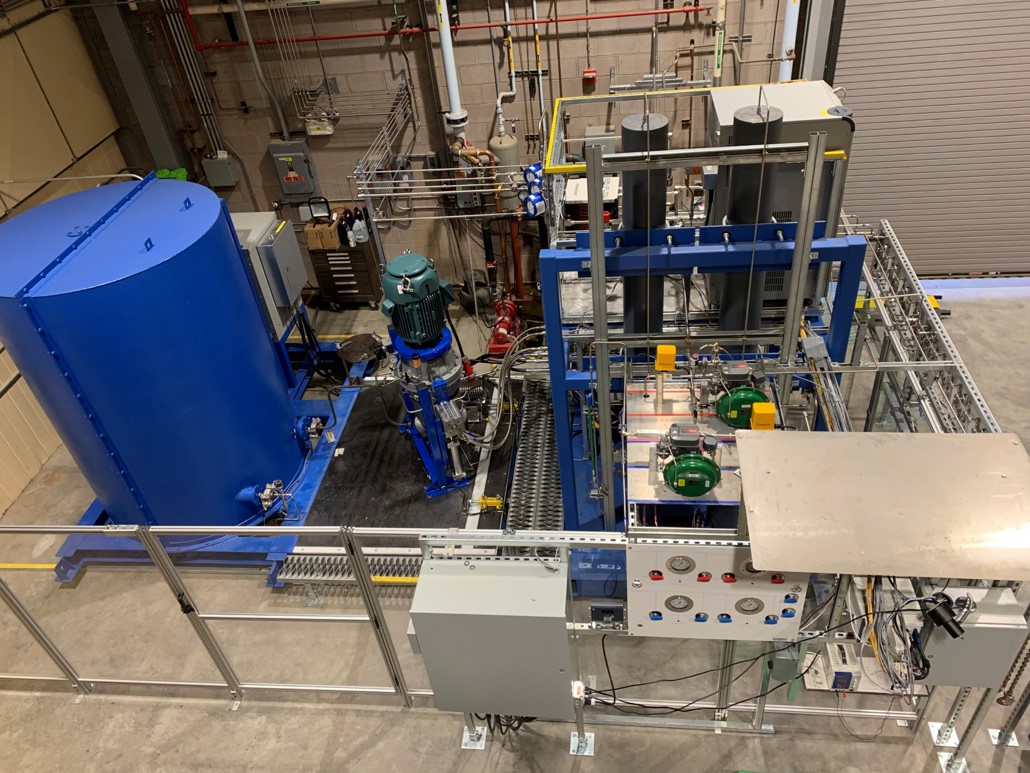 Seals test rig