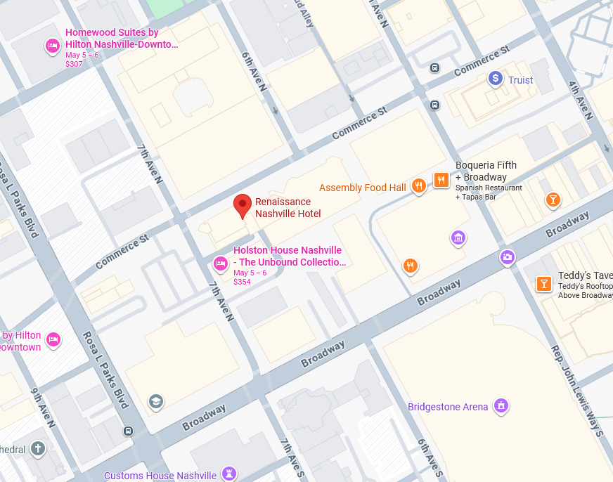 Image of Nashville-map