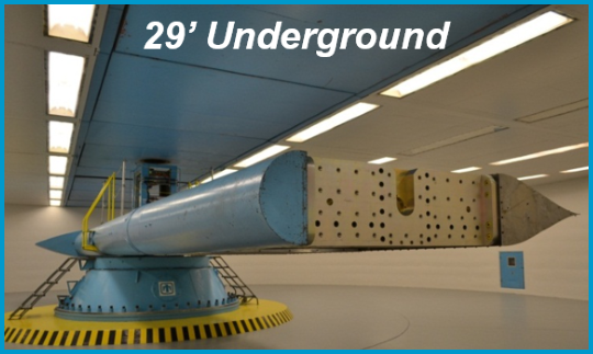 29 foot underground
