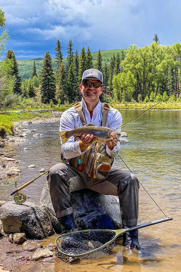 Scott Aeilts on a fishing trip