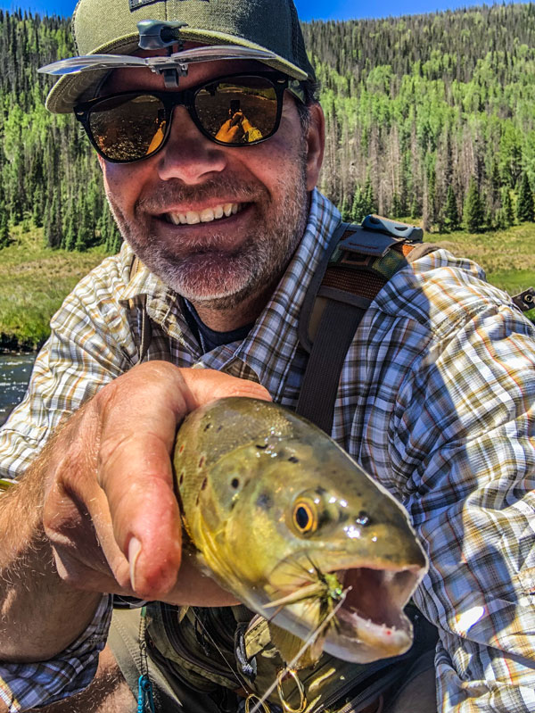 Scott Aeilts holding a fish