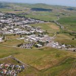 aerial view of California campus