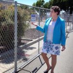 Dori Ellis takes a walk on the California campus