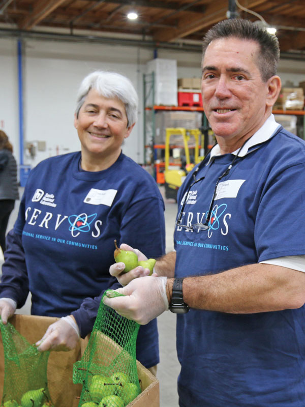 Food Bank volunteers